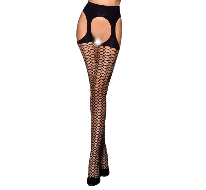 Еротичні колготки Passion TIOPEN 004 Чорні 3/4 40 den