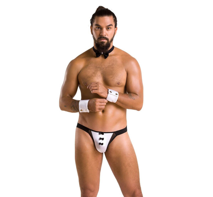 Комплект эротического мужского белья Passion 036 Alfred black S/M