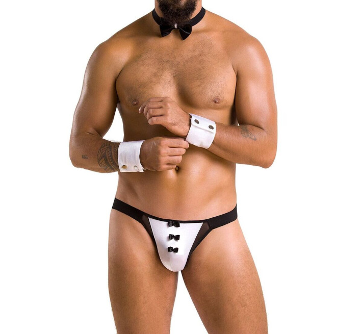 Комплект эротического мужского белья Passion 036 Alfred black S/M