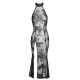 Длинное сетчатое платье Noir Handmade F239 Long tulle dress, M
