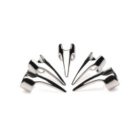 Набір кілець з кігтями Master Series Five-Piece Sensation Claw Rings - Silver Набір кілець з кігтями Master Series Five-Piece Sensation Claw Rings - Silver