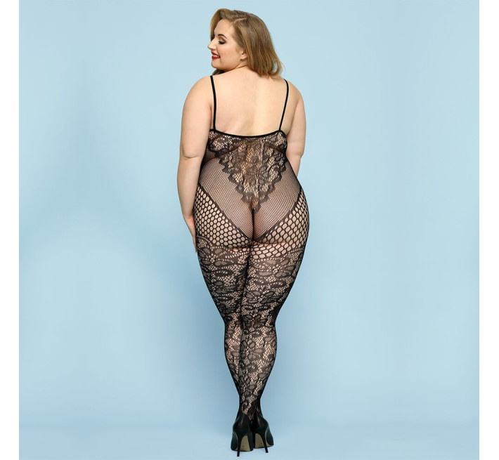 Бодистокинг JSY P91167 Черный Plus Size
