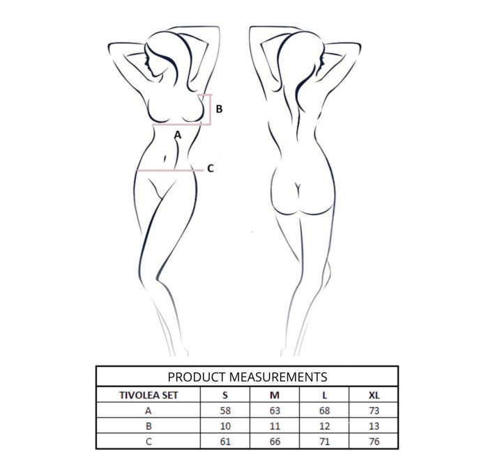 Комплект Passion TIVOLEA SET black XL