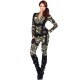 Эротический костюм десантницы Leg Avenue Pretty Paratrooper M, комбинезон, портупея