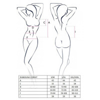 Корсет с открытой грудью Passion DIABOLINA CORSET black L/XL Корсет с открытой грудью Passion DIABOLINA CORSET black L/XL