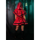 Эротический костюм Красной шапочки Leg Avenue Gothic Red Riding Hood L, платье, накидка