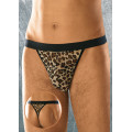 Чоловічі труси SoftLine Thong 4457 Чорні S/M/L