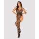 Ажурный бодистокинг под паутину Obsessive Bodystocking G325 black S/M/L