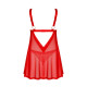 Бебі-дол Obsessive Elianes babydoll & thong XL/2XL