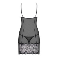 Сорочка Obsessive Alluria chemise & thong S/M Сорочка Obsessive Alluria chemise & thong S/M