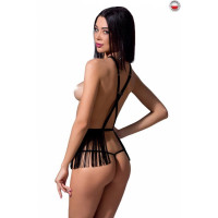 Комплект білизни Passion INDRA SET OpenBra Чорний XXL/XXXL