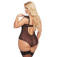 Боді SoftLine Dora Чорне 2XL