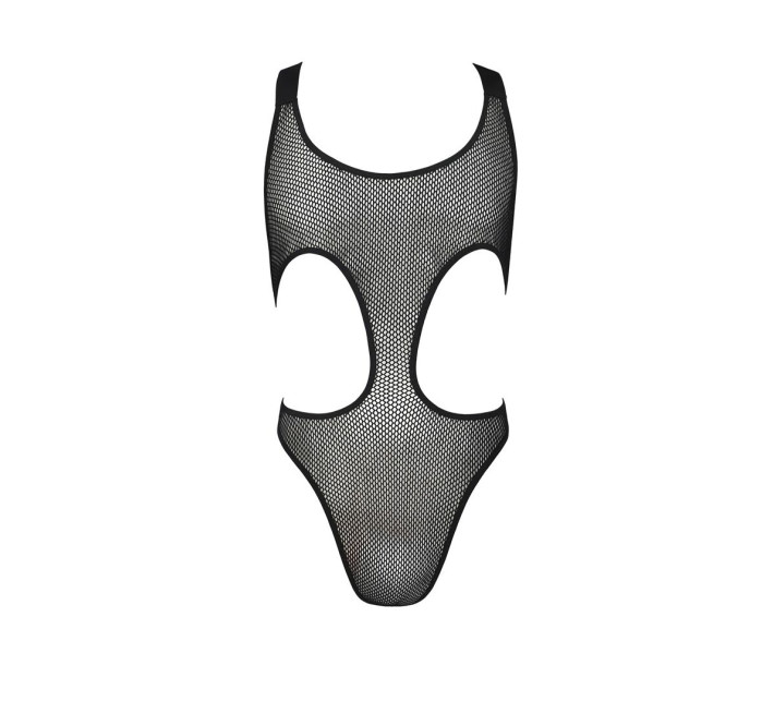 Чоловіче сітчасте боді Passion 040 Leon Black XXL/XXXL