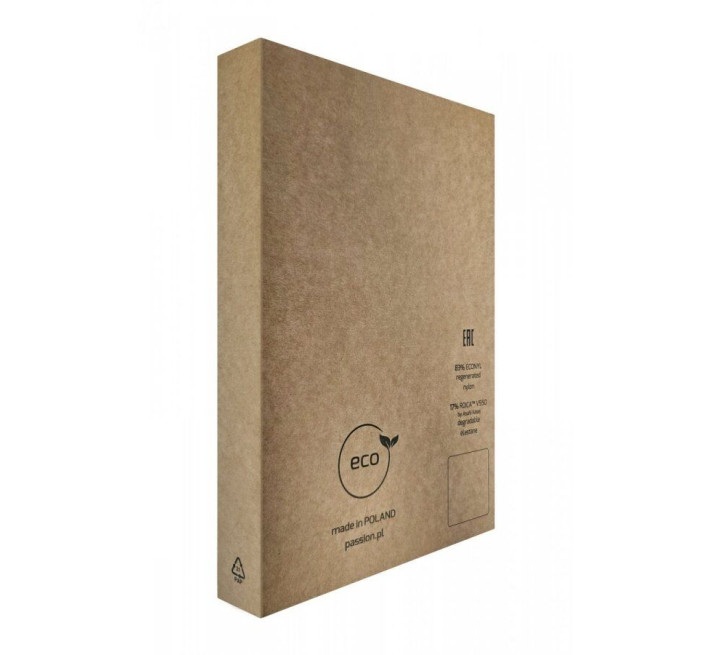 Эротические колготки-бодистокинг Passion ECO S008 black, с имитацией чулок и пояса