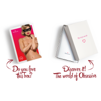 Мереживна маска Obsessive A700 mask, чорна, єдиний розмір Мереживна маска Obsessive A700 mask, чорна, єдиний розмір