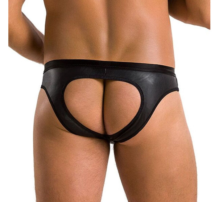 Слипы мужские с вырезами Passion 041 Slip Joe Black S/M