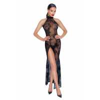 Длинное сетчатое платье Noir Handmade F239 Long tulle dress, S