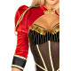Костюм циркачки Leg Avenue Circus Ringmaster Diva Catsuit L