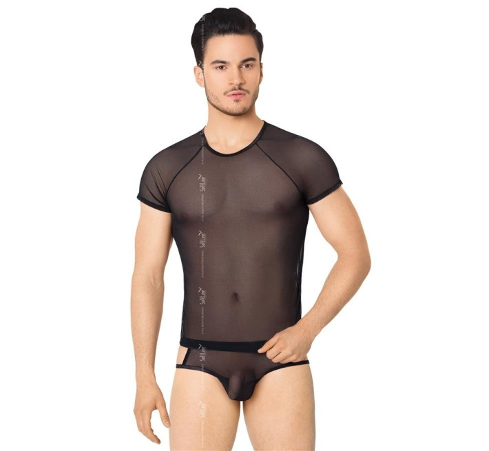 Комплект белья SoftLine Shirt and Shorts 4607 Черный XL