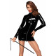 Платье с мокрым эффектом Noir Handmade F187 PVC mini dress, S