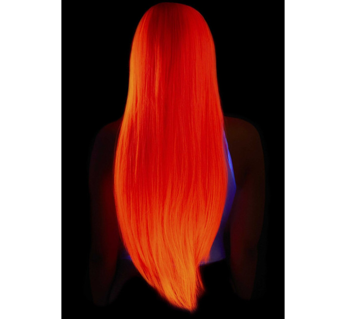 Перука Leg Avenue 33″ Long straight center part wig neon pink