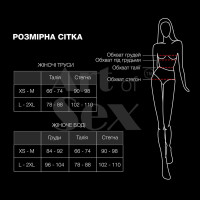 Сексуальные трусики с цепочкой Art of Sex Villa Silver L/2XL Красные