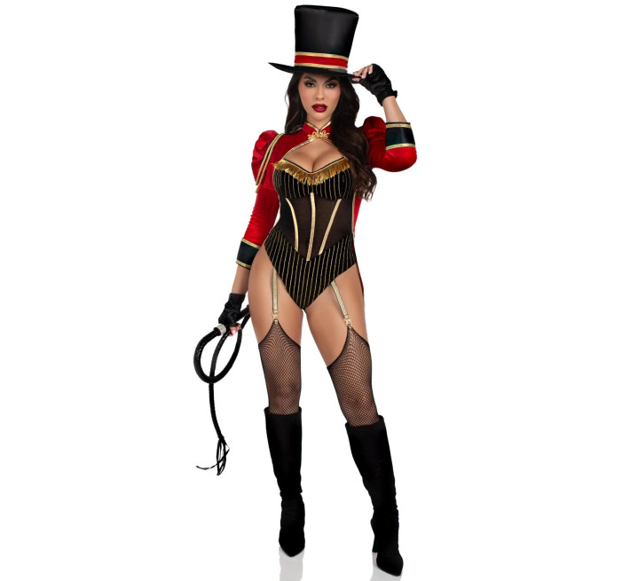 Костюм циркачки Leg Avenue Ravishing Ringmaster Bodysuit XS