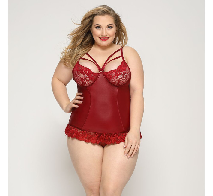 Корсет JSY P91136 Червоний Plus Size