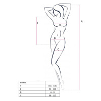Бодістокінг Passion BS064 Червоний S/M/L