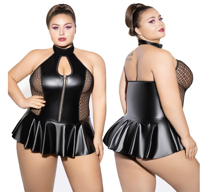 Боди JSY P61158 Black Plus Size