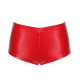Шорти Noir Handmade F356 Red powerwetlook shorts - M