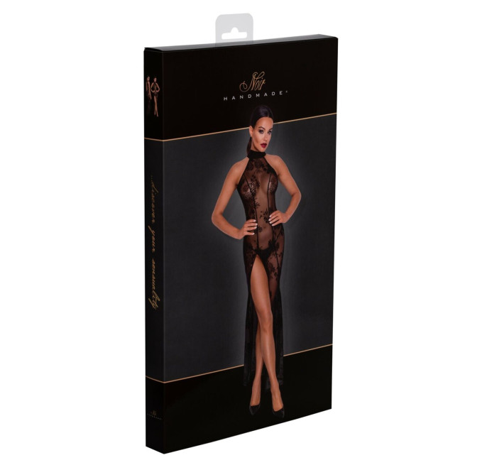 Длинное сетчатое платье Noir Handmade F239 Long tulle dress, S