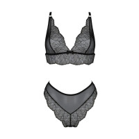 Комплект білизни Passion Amberly Set black 6XL/7XL