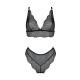 Комплект белья Passion Amberly Set black 6XL/7XL