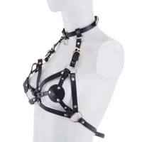 Портупея на груди LOCKINK SEVANDA Queen Chest Harness with Removable Bra Портупея на груди LOCKINK SEVANDA Queen Chest Harness with Removable Bra