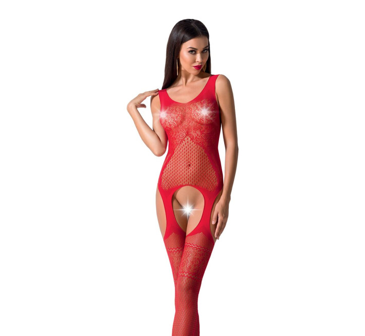 Бодістокінг Passion BS061 Червоний S/M/L