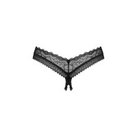 Трусики Obsessive Medilla crotchless thong XL/2XL