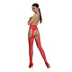 Еротичні колготки-бодістокінг Passion ECO S002 red