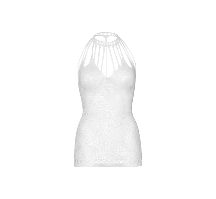 Ажурна сукня-сітка Leg Avenue Lace mini dress with cut-outs White one size
