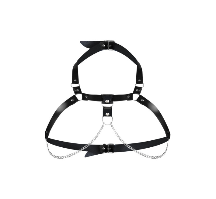 Женская портупея из натуральной кожи Art of Sex - Virginia, цвет Черный, размер XS-M