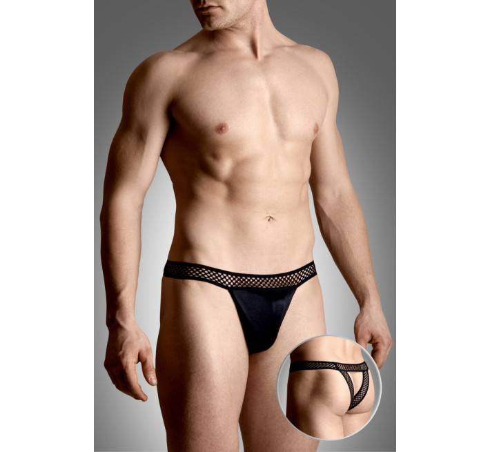 Труси SoftLine Mens Thongs 4486 M/L Чорні