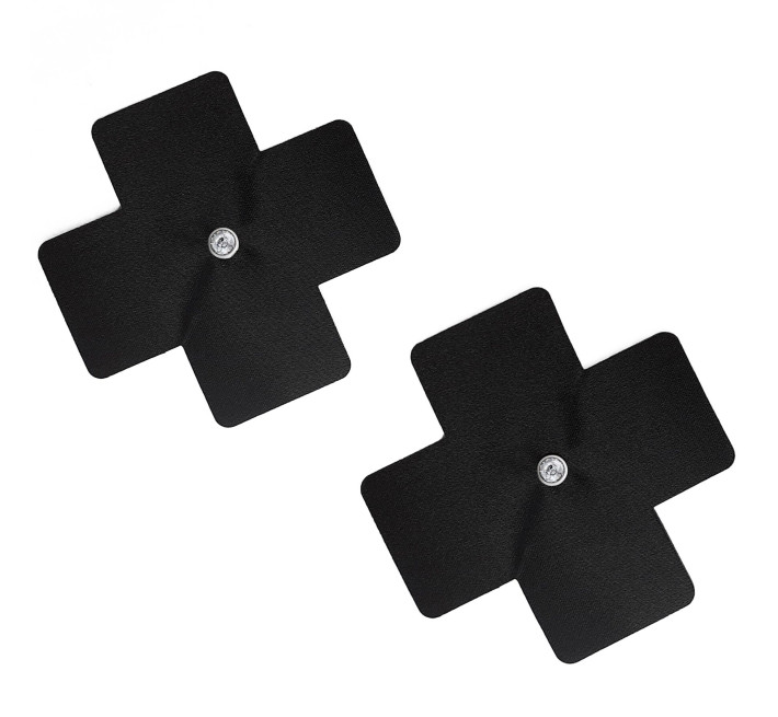 Сексуальні наклейки на груди зі стразом Art of Sex - Ruth pestis with Crystal, Чорний