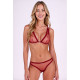 Комплект Passion BELISSANA SET burgundy L