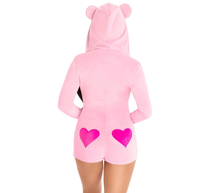 Комбінезон «Солодкий ведмедик» Leg Avenue Sweetheart Bear Velvet Romper M