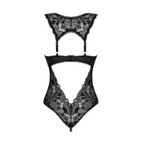 Obsessive Donna Dream crotchless teddy чорний XL/2XL