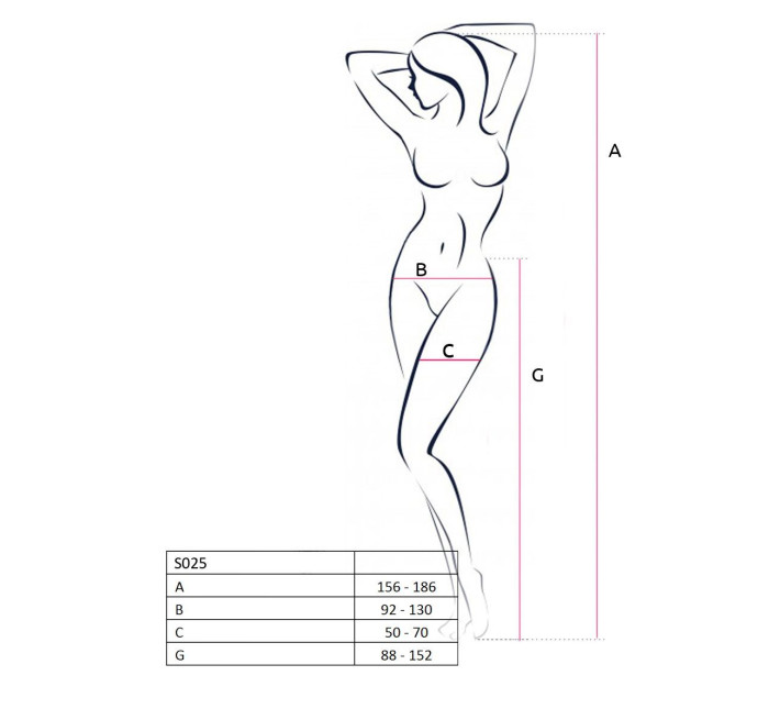 Эротические колготки Passion S025 Красные S/M/L