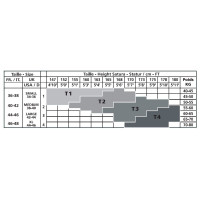 Колготки-чулки с поясом Anne De Ales MORGANE T2 Черные