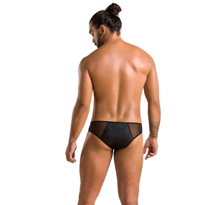 Мужские слепы на молнии Passion 042 Slip Timmy Black L/XL