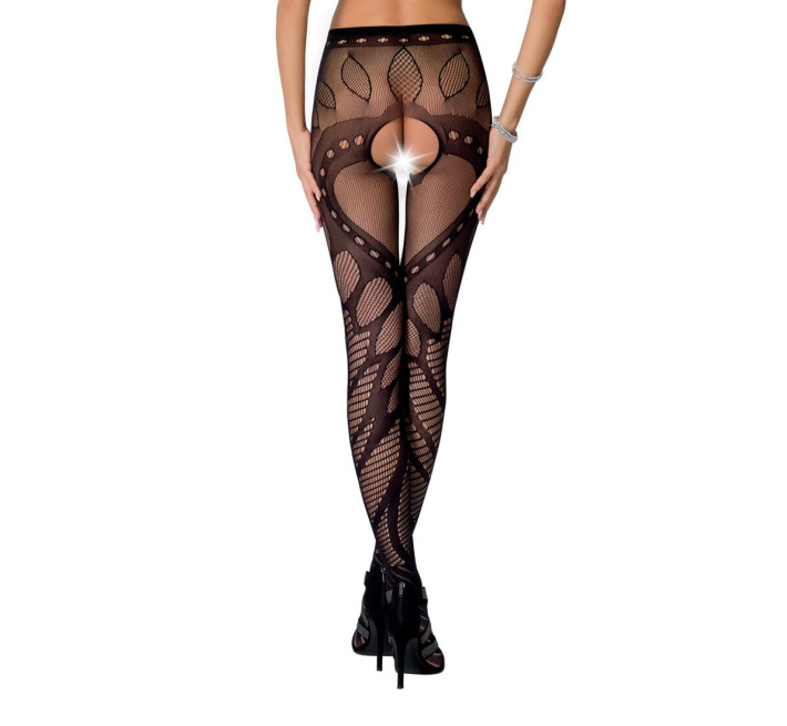 Эротические колготки Passion S007 Черные S/M/L