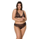 Комплект белья Passion Amberly Set black 6XL/7XL